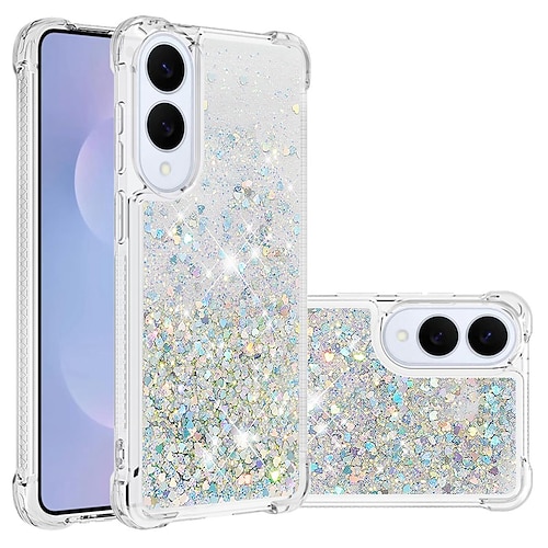 Handy Hülle Handyhüllen Für Samsung Galaxy S26 Ultra Plus S25 S24 S23 S22 Plus Ultra A56 A36 A26 A16 A55 5G Brieftaschenhülle Bling Glitzer glänzend Stoßfest Farbverläufe PC Image