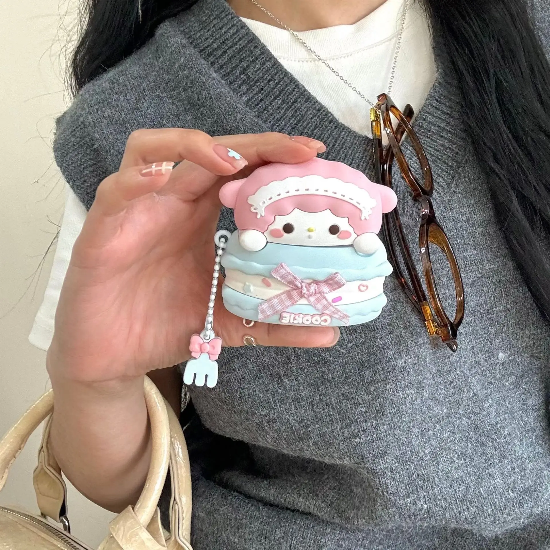 Für Airpods Pro 2 1 Fall Silikon Anti-herbst Abdeckung Für Apple AirPods Pro 3 Fall Zubehör Drahtlose Kopfhörer mit Schlüsselbund  Image