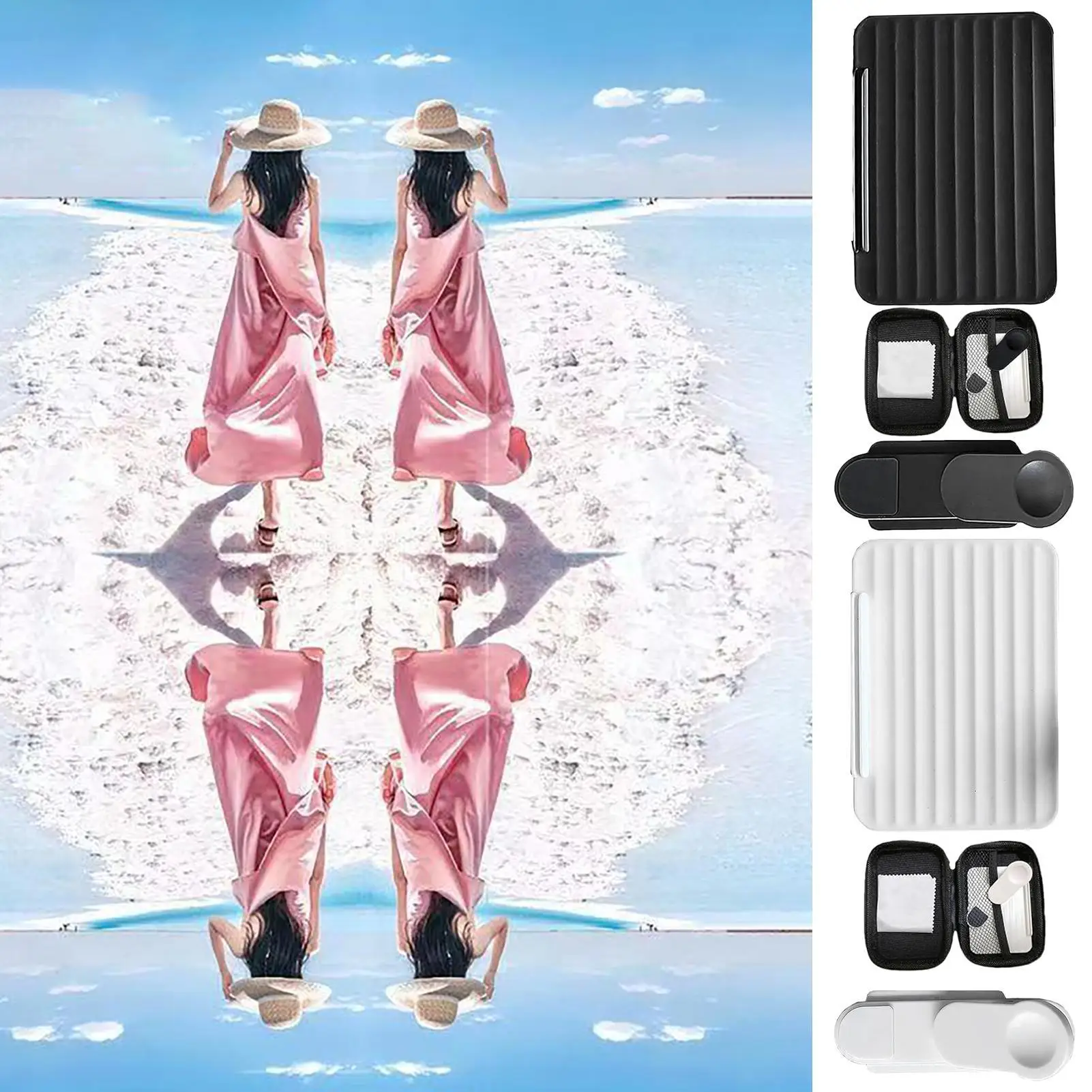 1PC Smartphone Kamera Spiegel Reflexion Clip Kit Einstellbare Smartphone Selfie Reflektor Für Alle Telefon Modelle Perfektes Werkzeug