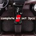 Tappetini auto personalizzati per Benz S W222 Berlina 4 posti 2014 2015 2016 2017 2018 2019 2020 Rilievi del piede Copertura del tappeto Accessori interni