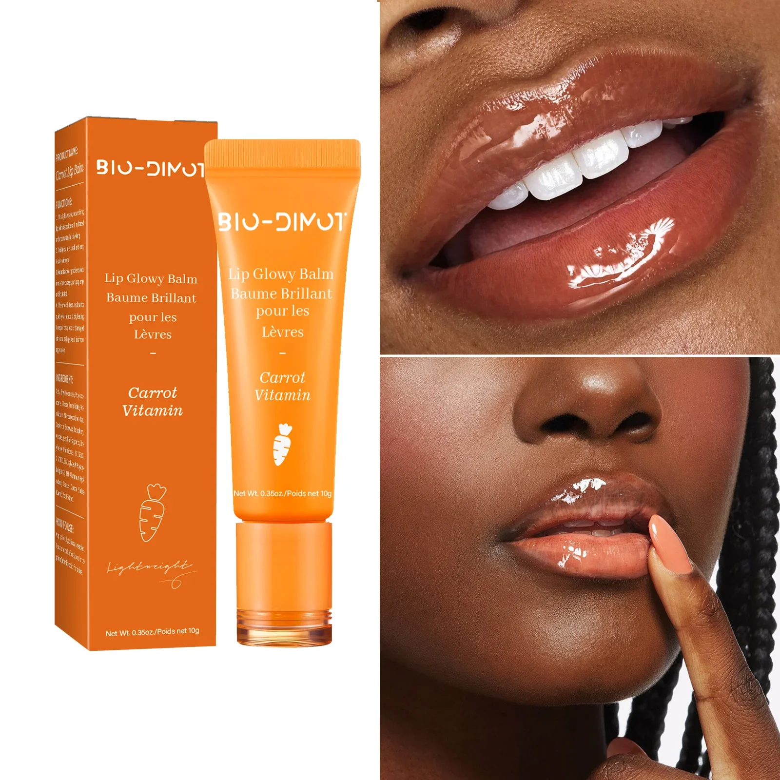 Lip Glaze spendet Feuchtigkeit Gelee Lip Remove Line Lip Lasting Water Light Glass Lip Oil Protection Serum Lip Gloss Enrichment Oil Image