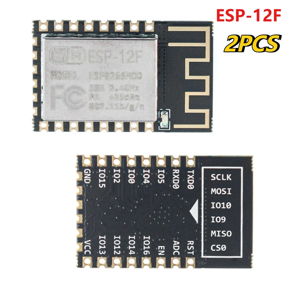 2PCS ESP-12F ESP8266 Seriell Zu WIFI Modul Drahtlose Modul ESP-12 ESP 8266 Image