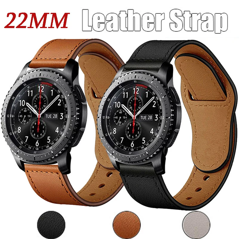 22 MM Lederband Für Xiaomi Uhr S4 S3 S2 S1 S1Pro S1 Aktive Farbe/Farbe 2 Armband für Redmi Uhr 5 Aktive/5 Lite Correa Image