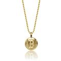 Women's Alex Woo Boston Red Sox 14k Yellow Gold Disc Necklace