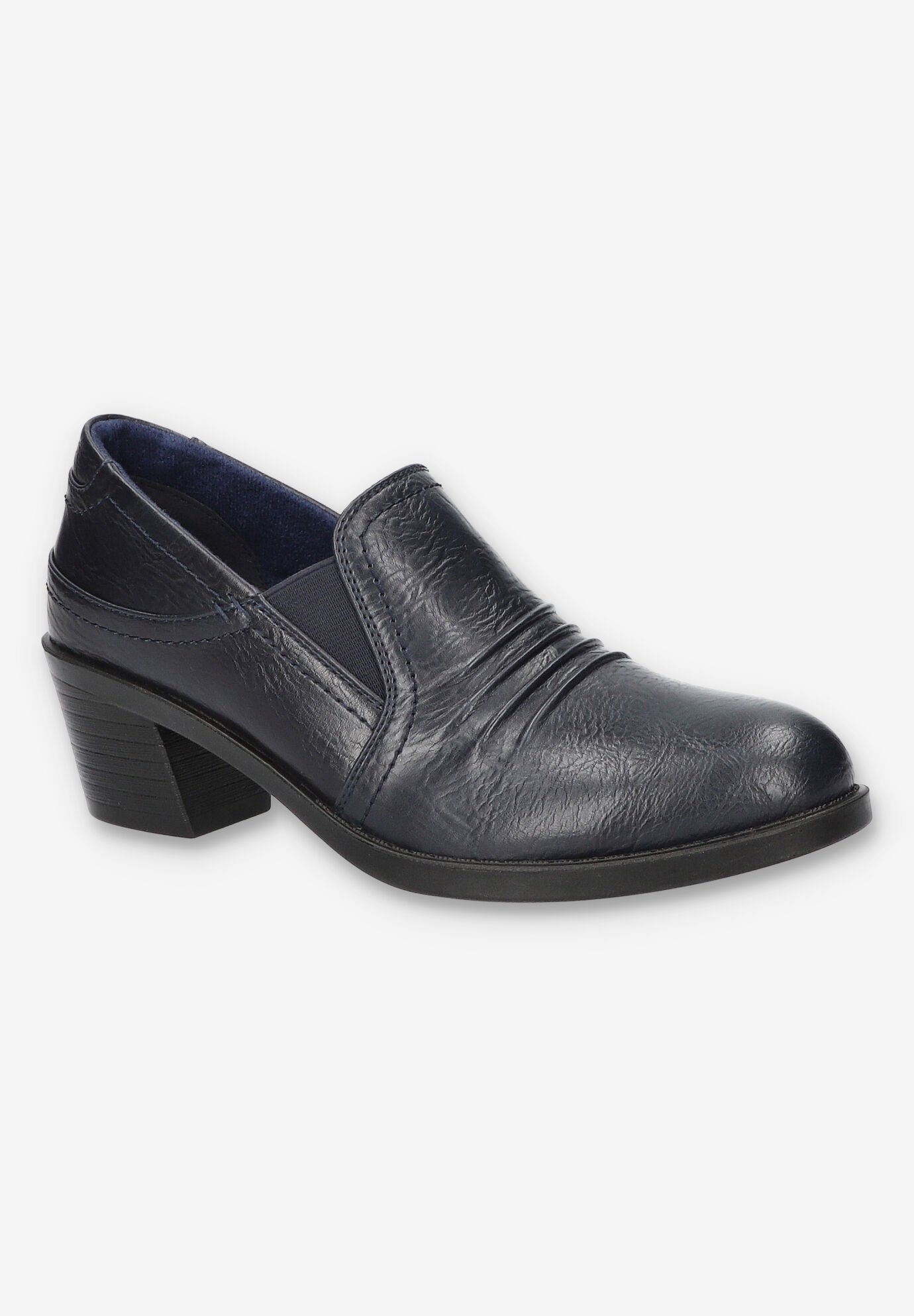 Women's Joplin Comfort Shootie by Easy Street in Navy (Size 7.5 XW)