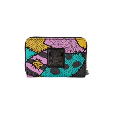Women's Loungefly x The Nightmare Before Christmas Sally Cosplay Zip Around Wallet by Loungefly in Black (Size ONE SIZE)