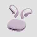 Cuffie con traduzione intelligente con intelligenza artificiale, cuffie sportive Bluetooth wireless di lunga durata, cuffie stereo con conduzione aerea semi-intraurale