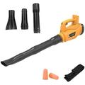Leaf Blower Cordless Up to 580CFM/180 MPH Compatible with DEWALT 20V Max Battery (No Battery) Electric Leaf Blower Cordless with 6 Speed Modes Battery Powered Leaf Blowers for Yard Lawn Snow