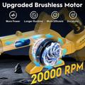 Leaf Blower Cordless Leaf Blower Brushless for Dewalt 20V Max Battery (No Battery) 200 MPH 150CFM Sopladora de Hojas One-Touch Locking Mode Small Electric Blower for Car Yard Lawn