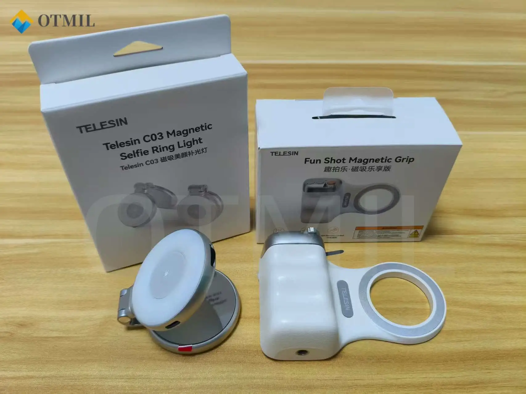 Pour iphone HUAWEI SAMSUNG téléphone TELESIN téléphone magnétique caméra prise de vue poignée support pour téléphone aide au tir poignée de télécommande