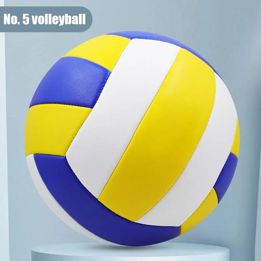 No.5Volleyball Breathable PU Leather Volleyball Leather Material Indoor And Outdoor Standard Volleyball Outdoor Beach Volleyball