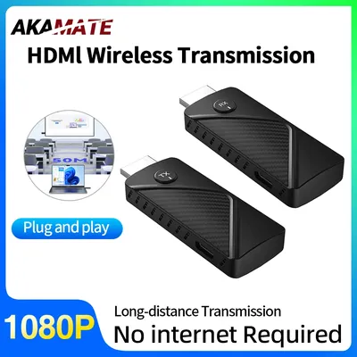 1080PHD Wireless HDMI Bluetooth Wifi Sender Audio Adapter Empfänger Büro Werkzeug für Laptop TV Projektor Monitor Treffen