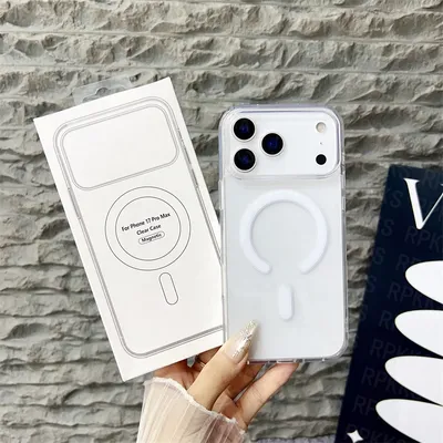 Magsafe magnetische kabellose Ladehülle für iPhone 17 16 15 14 13 12 11 Pro Max 16e iPhone 17 Air Cover Cases