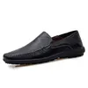 Lederschuhe Herren-Loafer, modische, leichte Herren-Sportschuhe mit dicken Sohlen, große neue Herren-Business-Freizeitschuhe