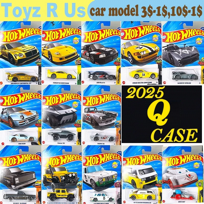 Original Hot Wheels Auto Jungenspielzeug 1/64 Diecast Ferrari F40 365 Chevy Bentley Polestar Porsche 911 Mcmurtry Speirling Ford 2025Q Image
