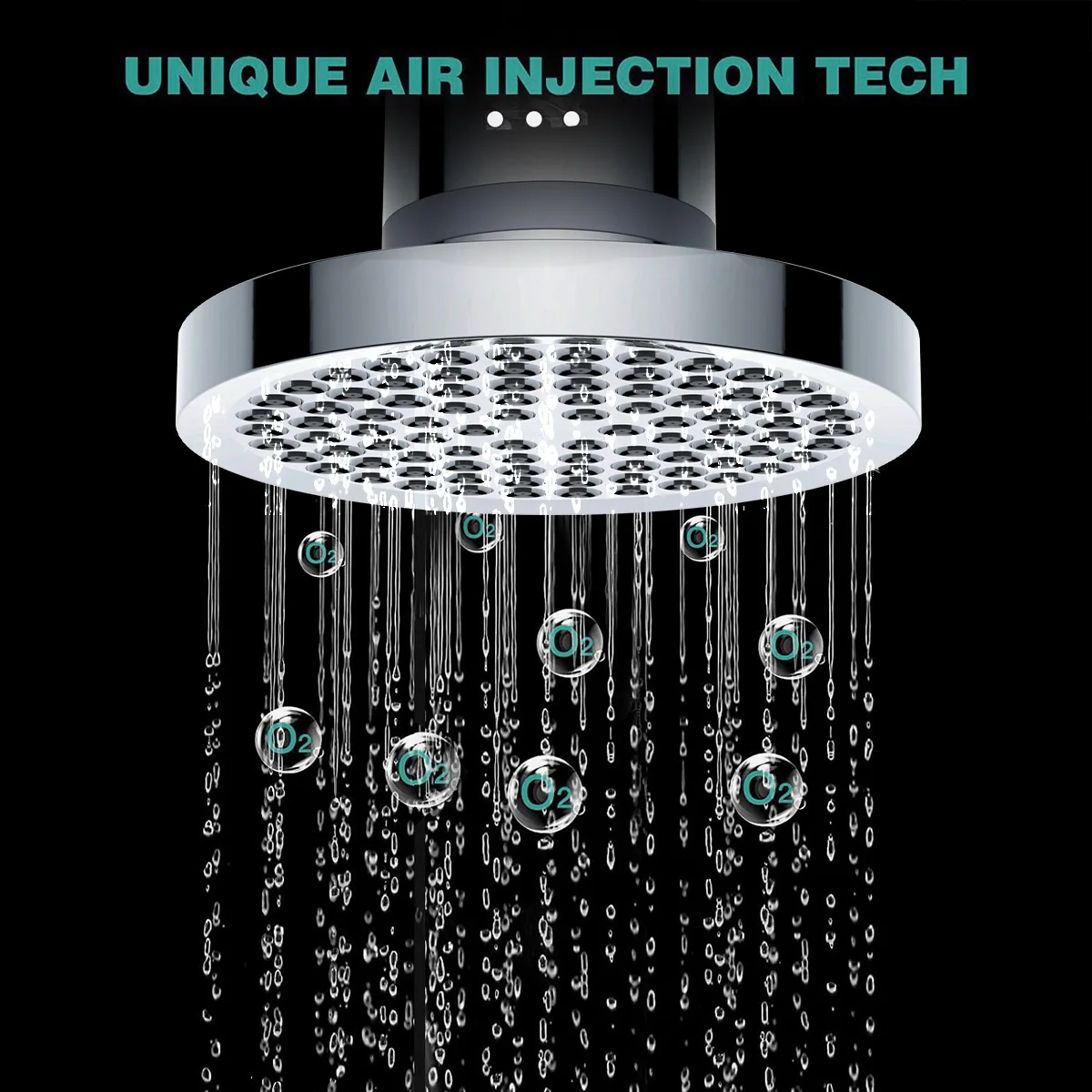 1PC Regen Dusche Kopf Mit Filter High Flow Overhead Spray Dusche Kopf Wirtschaftliche Dusche für Home Badezimmer Zubehör