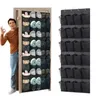 Schuhregal über der Tür mit 24 großen Netztaschen, hängender Schuh-Organizer für Schrank, hängendes Schuhregal, Halter, Aufhänger