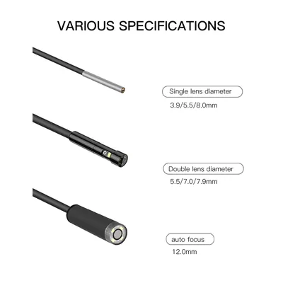 4,5 Zoll IPS Bildschirm 3,9mm 2MP 1080P Handheld Industrie Endoskop CMOS Endoskop Inspektion Otoskop Kamera Digital Mikroskop