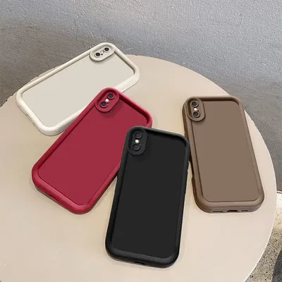 Für iPhone XS Max Hülle iPhone xr Handyhülle iPhone x xs xr xsmax Schutz stoßfest matt Rückseite Schutz Hautgefühl