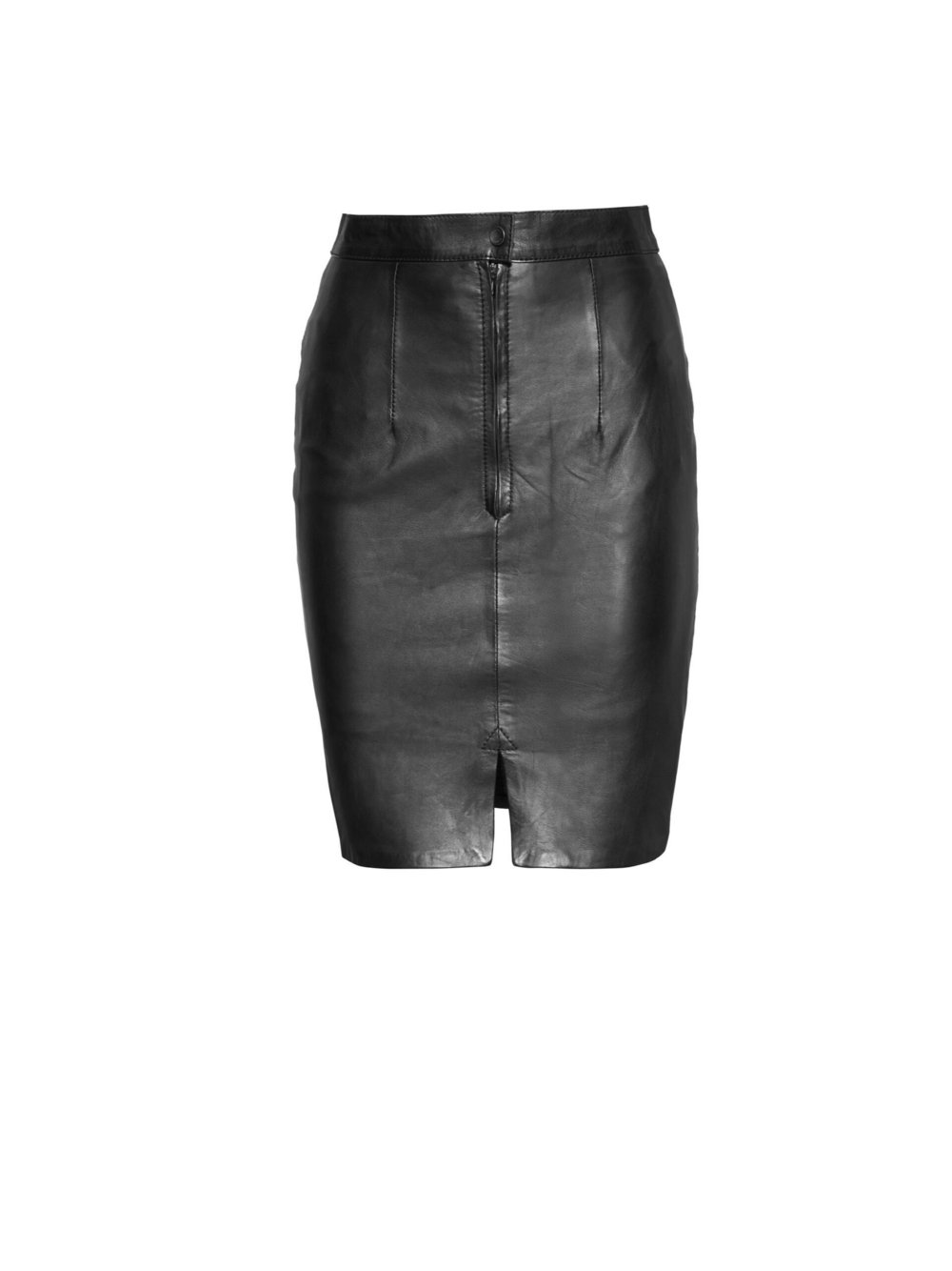 Bugatti Lederrock Damen schwarz, 42