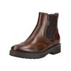 Stiefelette NERO GIARDINI "Nero Giardini Stiefelette Leder/Textil", Damen, Gr. 40, braun (dunkelbraun), Leder, Textil, casual, Schuhe