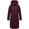 Steppmantel NAVAHOO "Sahnekatzii XIV", Damen, Gr. S (36), rot (weinrot), Oberstoff: 100% Polyester, Futter: 100% Polyester, Wattierung: 100% Polyester, Ärmelfutter: 100% Polyester, modisch, figurumspielend ca. Mitte Knie, hoch geschlossener...