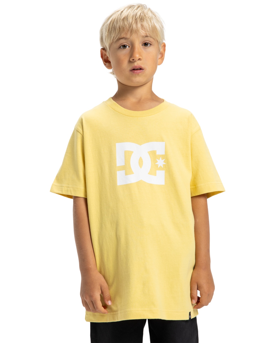 T-Shirt DC SHOES "DC Star", Kinder, Gr. 8(125-130cm), weiß, 75% Baumwolle, 25% Baumwolle, Shirts Image