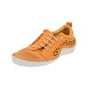 Schnürschuh COSMOS COMFORT "COSMOS Comfort Halbschuhe Leder", Damen, Gr. 39, orange, Leder, casual, Schuhe