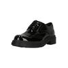Schnürschuh CLARKS "Orinoco3 Derby", Damen, Gr. 41, schwarz, Leder, elegant, Schuhe, aus hochwertigem Leder