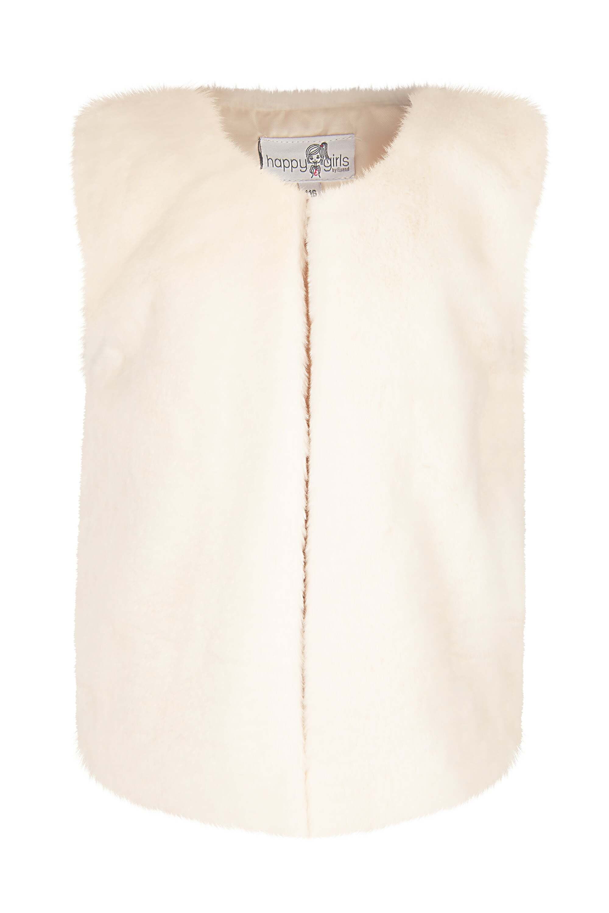 Sommerkleid HAPPY GIRLS "vest", Mädchen, Gr. 170, EURO-Größen, ecru, Stoff, 100% Polyester, normal, Kleider Image