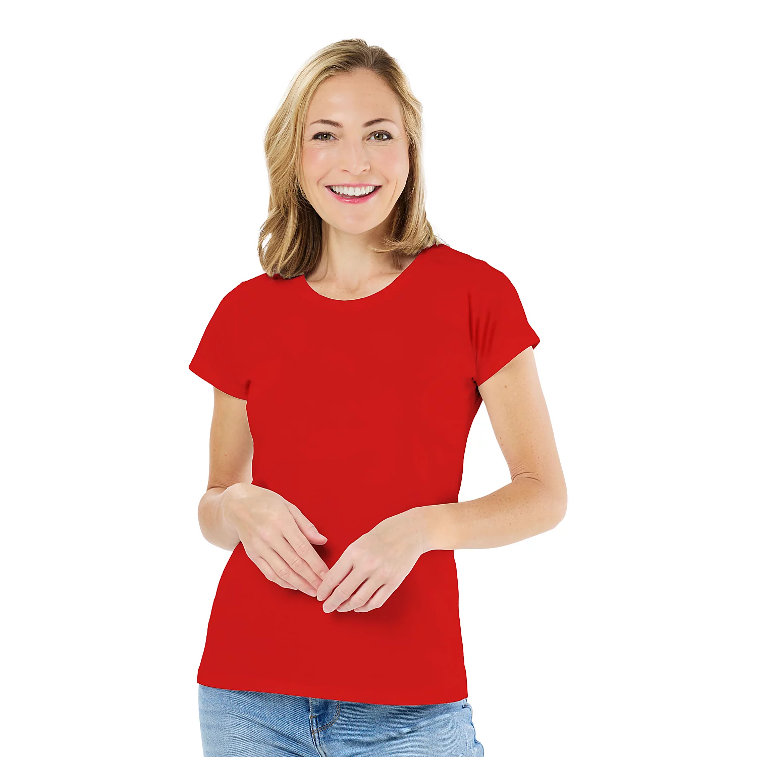 T-shirt pour femme, rouge