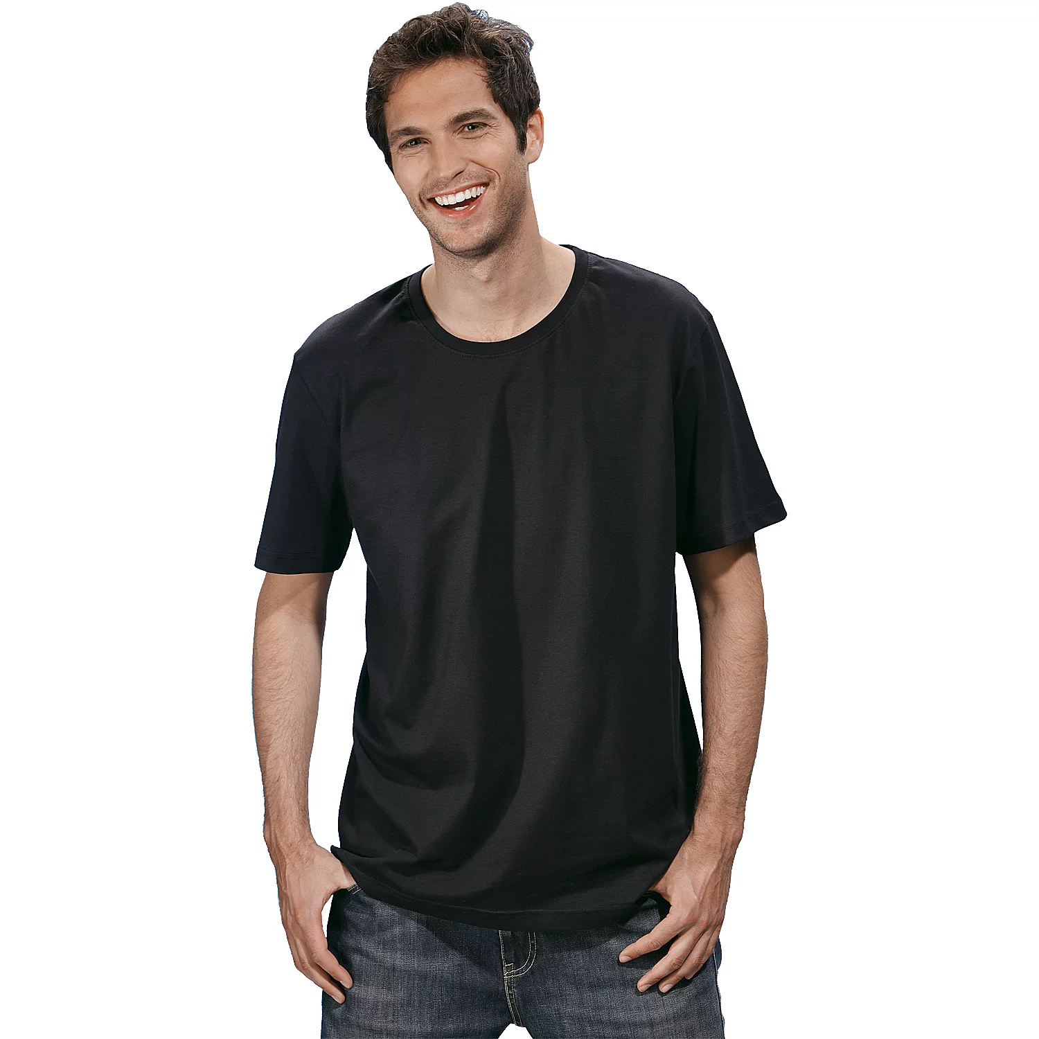 T-shirt pour homme, noir