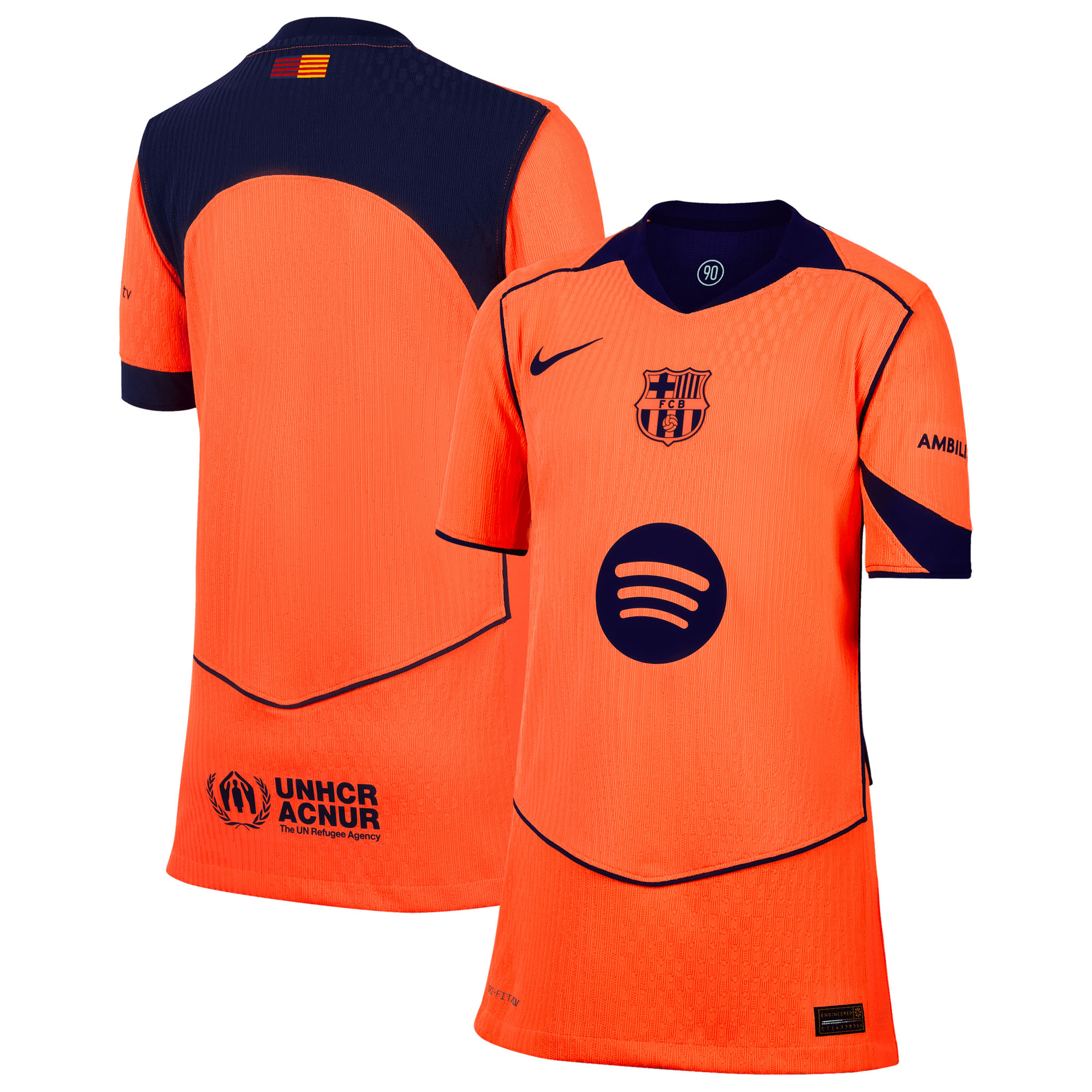 Barcelona Nike Dri-FIT ADV Match Ausweichtrikot 2025-26 - Kinder Image
