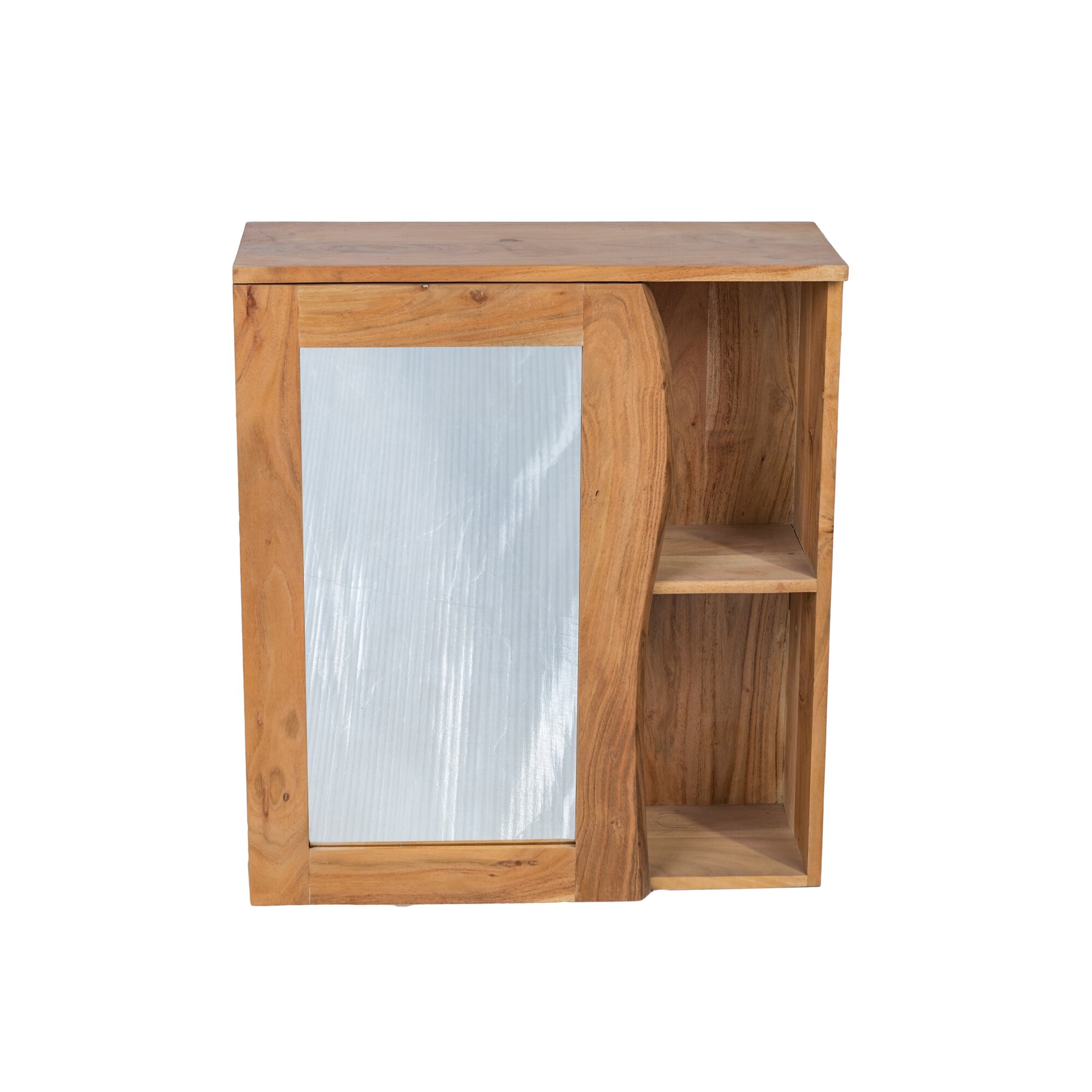 die Faktorei »Massive Nature« Spiegelschrank 62x70x18,5 cm / massives Akazienholz