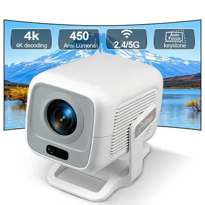 ThundeaL Auto Focus PG370 Full HD 4K Projector For Movie WiFi Android Proyector Smart TV Home Theater Mini Portable Video Beamer