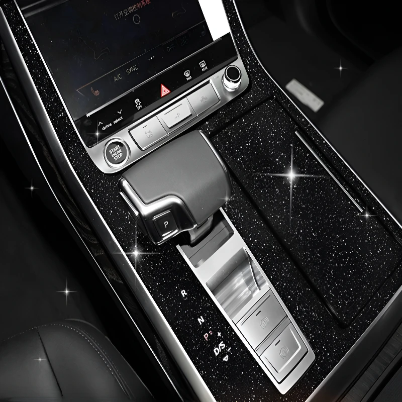 FÜR Audi Q8 2019-2025 Modelle Starry Sky Innen Schutz Film Anti-Scratch Auto Innen Dekoration Modifikation Image