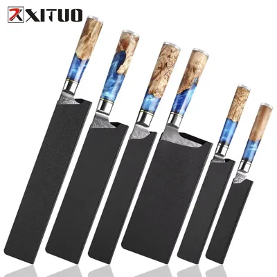 Universal Cover 9.5"8"7"6"5"3.5"Inch Chef knife Case Santoku Bread Cleaver Slicing Filleting Paring Utility Kitchen Knife Sheath