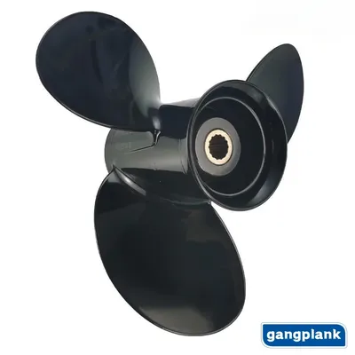 Bootsmotor-Propeller aus Aluminiumlegierung, Marine-Außenbordpropeller für Mercury 9,9–20 PS, 14 Zähne/Splines 9,5 x 8 9,25 x 9/10/11/12