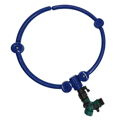 T02C!-360°Tree Water System Tree Root Watering Tool, Ring Circle Sprinkler Irrigation System Targeted Water For Little Tree