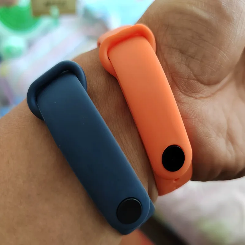 Armband Für Xiaomi Mi Band 7 6 5 4 3 Armband Silikon Armband Handgelenk Riemen MiBand 3/4 band 5 band 6 Smartwatch Zubehör Image