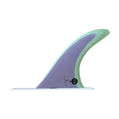 8,5 Zoll Fiberglas drei Farben CNC fertige SUP-Flossen Stand Up Paddle Board Thruster