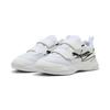 Hallenschuh PUMA "VARION II V JR", Gr. 31, schwarz-weiß (puma weiß, puma schwarz), Synthetik, sportlich, Schuhe
