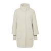 Wintermantel S.OLIVER BLACK LABEL, Damen, Gr. 36, beige, Web, Obermaterial: 63% Polyamid, 37% Polyester. Futter: 100% Polyester, unifarben, casual, lässig geschnitten Po-bedeckend, Rundhals, Langarm Bündchen, Mäntel, mit Stehkragen