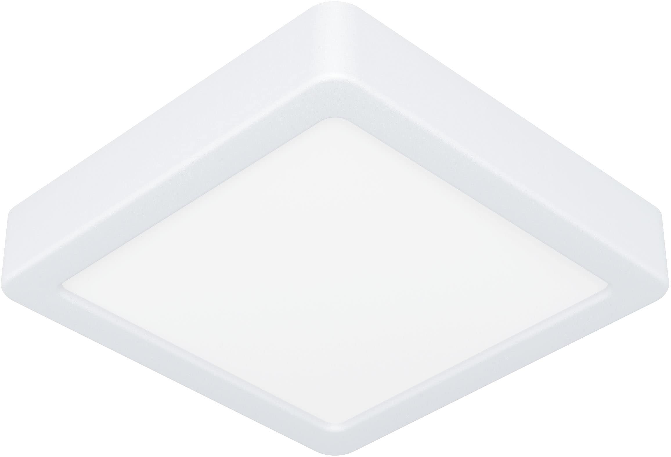 EGLO Deckenleuchte "FUEVA 5", weiß, H: 2,9cm, 1 Stk., Leuchten, Deckenleuchte aus Stahl - 11W - Warmweiß Image
