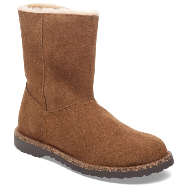 Birkenstock - Women's Uppsala Zip Suede Shearling - Winterschuhe 43 - Narrow | EU 43 braun