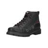 Schnürstiefelette BUGATTI "bugatti Stiefelette Lederimitat", Herren, Gr. 44, schwarz, Lederimitat, casual, Schuhe