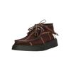 Schnürschuh CLARKS "Torview", Herren, Gr. 44,5, braun, Kunstfaser, casual, Schuhe, mit handgefertigtem Harris-Tweed