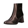 Stiefelette REGARDE LE CIEL "Regarde Le Ciel Stiefelette Leder", Damen, Gr. 41, schwarz (ebony), Leder, casual, Schuhe