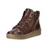 Sneaker GABOR "Gabor Sneaker Nappaleder", Damen, Gr. 37,5, braun (mittelbraun), Nappaleder, casual, Schuhe