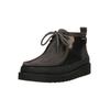 Stiefel CLARKS "Wallabee FTR Gore-Tex", Damen, Gr. 41,5, schwarz (schwarz, grau), Leder, Kunstfaser, casual, Schuhe, mit wetterfester GoreTex-Imprägnierung